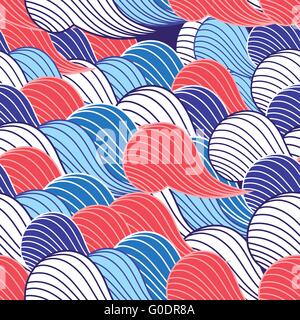 Résumé motif fantaisie Illustration de Vecteur