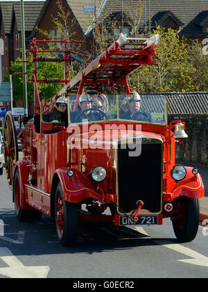 Redhill, Surrey. dimanche 1er mai 2016. La 55e société véhicule commercial historique de Londres à Brighton run a lieu à redhill, Surrey. Crédit photo : Lindsay le gendarme / alamy live news Banque D'Images