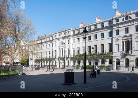 18e siècle, Fitzroy Square, Fitzrovia, London Borough of Camden, Londres, Angleterre, Royaume-Uni Banque D'Images