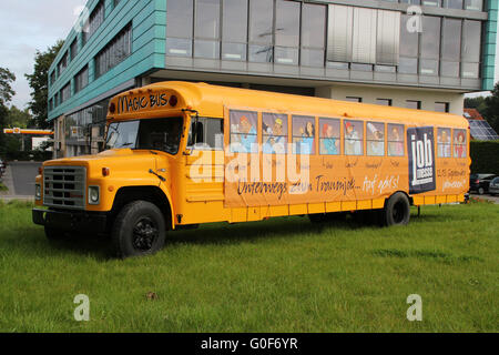 Un autobus scolaire Banque D'Images