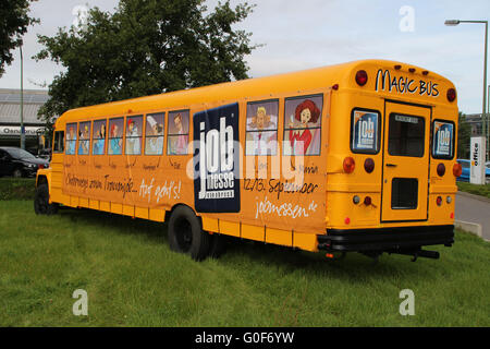 Un autobus scolaire Banque D'Images