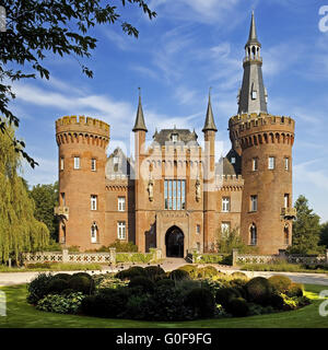 Château à douves, Moyland Bergneustadt Hau, Allemagne Banque D'Images