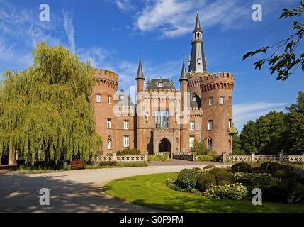 Château à douves, Moyland Bergneustadt Hau, Allemagne Banque D'Images