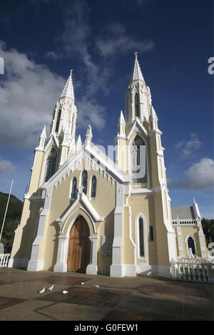 Amérique du Sud VENEZUELA ISLA MARGATITA CATEDRAL Banque D'Images