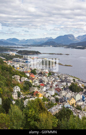 La Norvège de Alesund Banque D'Images