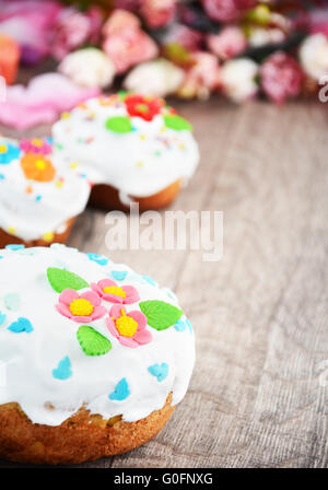 Gâteau de pâques doux Banque D'Images