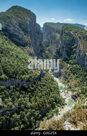 Gorges du Verdon (gorges du Verdon), France Banque D'Images