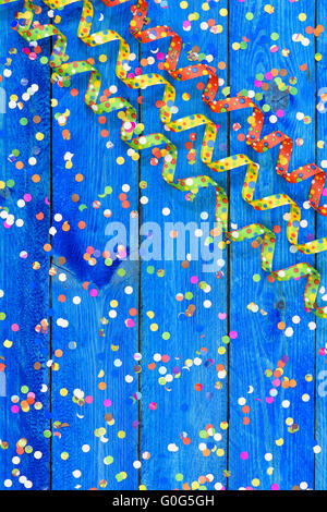 Papier coloré au carnaval de banderoles Banque D'Images