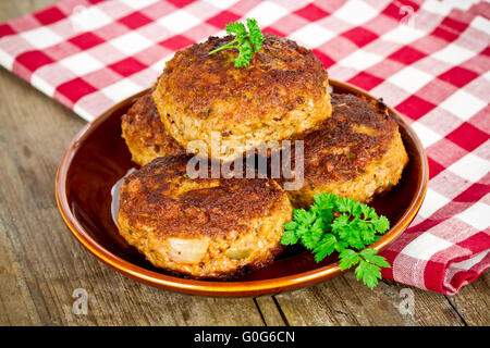 boulettes de viande Banque D'Images