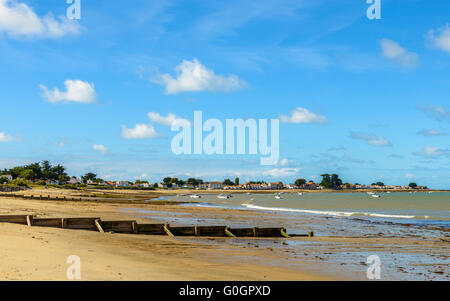 L'île de Noirmoutier en Vendée France paysage Banque D'Images