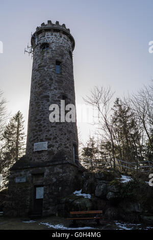 Sternstein tour au pic de sternstein - destination populaire Banque D'Images