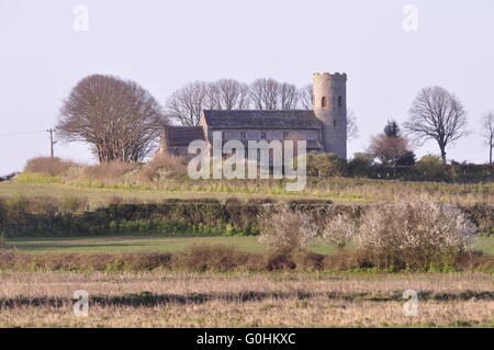 St Margaret's Church, Burnham Norton North Norfolk Banque D'Images