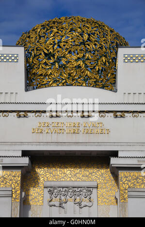 L'Autriche, Vienne bâtiment d'exposition de la Sécession à Vienne par Olbrich Banque D'Images