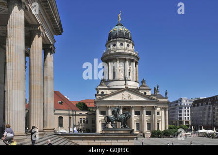 Cathédrale française, Gendarmenmarkt, Berlin, Allemagne / Franzosischer Dom, Französischer Dom Banque D'Images