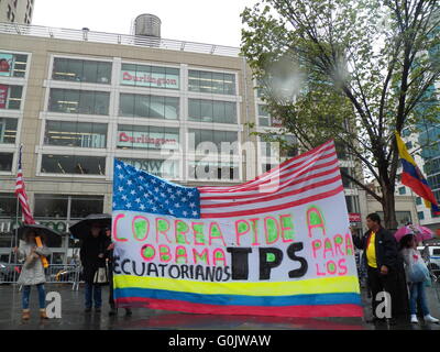 New York, NY, USA-1er mai 2016-Mayday rassemblement à Union Square à New York City- Crédit : Mark Apollo/Alamy Live News Banque D'Images
