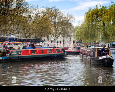 Londres, Royaume-Uni. 09Th Mai, 2016. La petite Venise Canalway Cavalcade 2016 London UK. 02/05/2016 Credit : Cabanel/Alamy Live News Banque D'Images