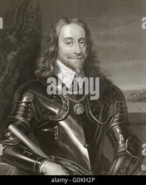 Charles I, 1600 - 1649, roi d'Angleterre, d'Écosse et l'Irlande Banque D'Images