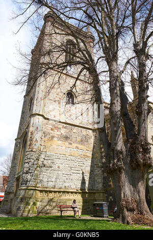 Tous les Saints de l'église paroissiale Castle Street High Wycombe Buckinghamshire UK Banque D'Images