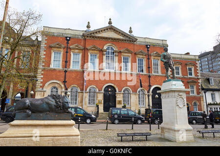 Ancienne Place du Marché Hall Comté Aylesbury Buckinghamshire UK Banque D'Images