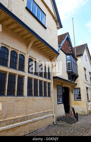 Kings Head 15e siècle la propriété du National Trust Kings Head Passage Aylesbury Buckinghamshire UK Banque D'Images