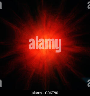 Résumé fond-lignes irrégulières rayonnent à partir du centre Banque D'Images