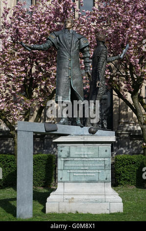 Statue William I Prince d'Orange 1533–1584 William le Silent ou William le tacitourn William d'Orange Anvers Belgique Banque D'Images