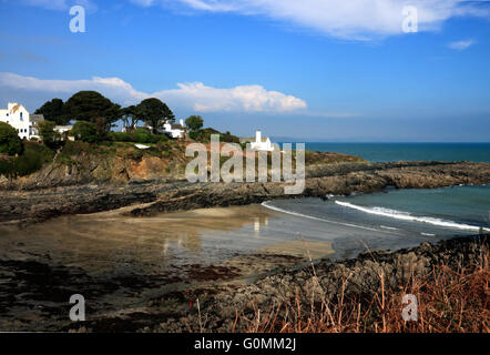 Colona, Chapel Point, Portmellon, Cornwall. Banque D'Images