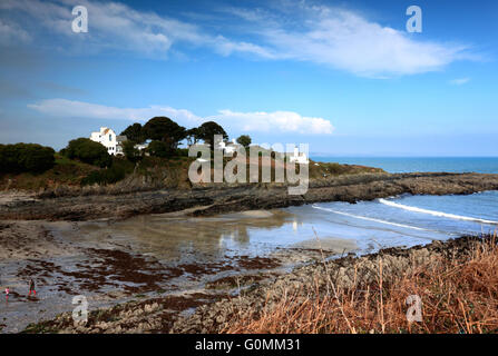 Colona, Chapel Point, Portmellon, Cornwall. Banque D'Images