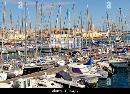 Marina Sete Herault Languedoc-Roussillon-Midi-Pyrénées France Banque D'Images