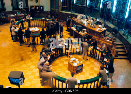 Santiago, Chili, Bourse, Bolsa de Valores Banque D'Images