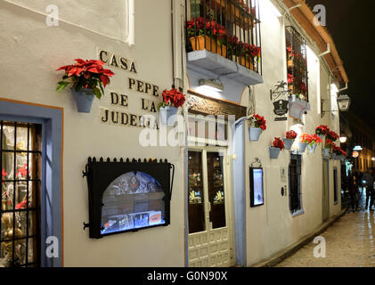 Casa Pepe de la Juderia, Cordoue, Espagne Banque D'Images