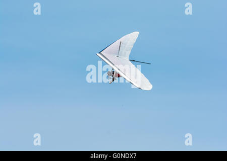 Diego Calderoni équitation les thermiques au dessus de l'Idaho Hammett Banque D'Images