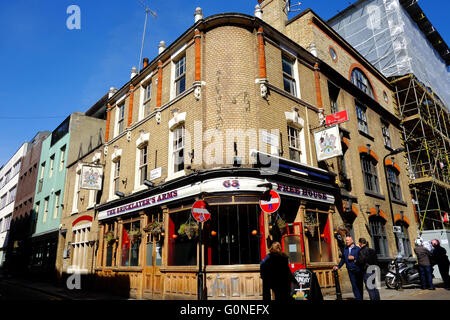 Les Maçons arms à Shoreditch, London Banque D'Images