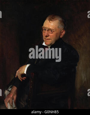 John Singer Sargent - Portrait de James Whitcomb Riley Banque D'Images