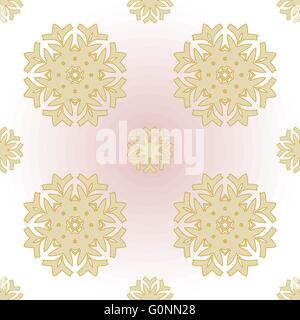 Beau élégant motif géométrique. Il existe une variante dans un vecteur. Illustration de Vecteur