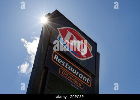 Restaurant Dairy Queen à Kingston (Ontario), le 3 mai 2016. Banque D'Images