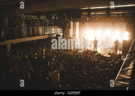 30 avril 2016 - Kieran Shudall, Sam Rourke, Colin Jones et Joe Falconer du groupe indie Liverpool, Circa 'Waves', le titre de la musique Live At Leeds Festival tenu à Leeds, Royaume-Uni, 2016 © Myles Wright/ZUMA/Alamy Fil Live News Banque D'Images