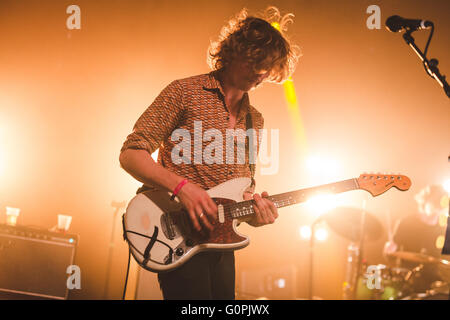 30 avril 2016 - Kieran Shudall, Sam Rourke, Colin Jones et Joe Falconer du groupe indie Liverpool, Circa 'Waves', le titre de la musique Live At Leeds Festival tenu à Leeds, Royaume-Uni, 2016 © Myles Wright/ZUMA/Alamy Fil Live News Banque D'Images