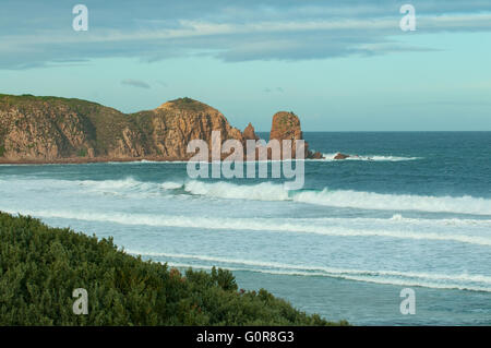 Les Pinnacles, Cape Woolamai, Phillip Island, Victoria, Australie Banque D'Images