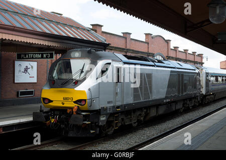 Chiltern Railways locomotives diesel de la classe 68 à la Birmingham Moor Street Station, UK Banque D'Images