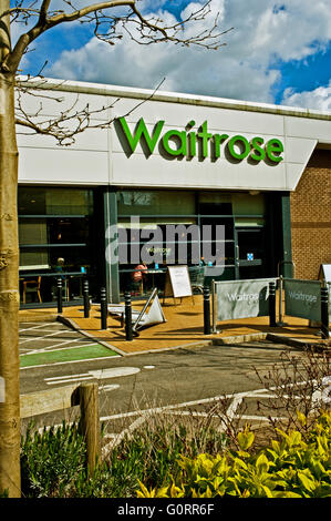 Waitrose, Foss, l'Île de York Banque D'Images