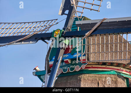 Zaanse Schans est un quartier de Zaandam Banque D'Images