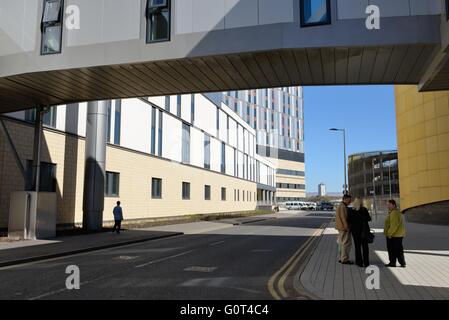 L'hôpital d'enseignement de l'Université Queen Elizabeth à Glasgow, Écosse, Royaume-Uni Banque D'Images