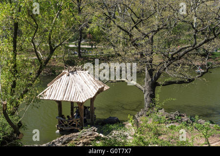 Wagner Cove, Central Park, NYC Banque D'Images