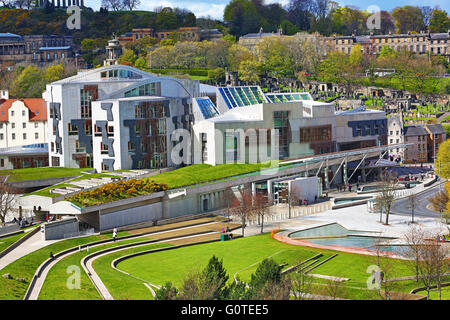 Le bâtiment du parlement écossais à Édimbourg, Écosse, Royaume-Uni Banque D'Images