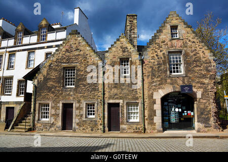 Sanctuaire de l'abbaye de cadeaux sur Abbey Strand à la fin de la Royal Mile à Édimbourg, Écosse, Royaume-Uni Banque D'Images