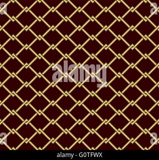 Grille or Illustration de Vecteur