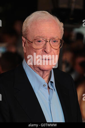 Londres, Royaume-Uni, 19 Octobre 2015 : Sir Michael Caine assiste à la dernière Witch Hunter première du film à Londres Banque D'Images