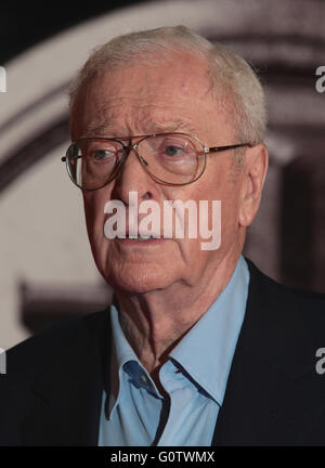 Londres, Royaume-Uni, 19 Octobre 2015 : Sir Michael Caine assiste à la dernière Witch Hunter première du film à Londres Banque D'Images