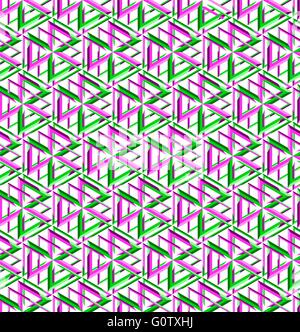 Vector pattern. transparente La texture élégante moderne. Répéter avec carreaux géométriques triangles isométriques. Illustration de Vecteur